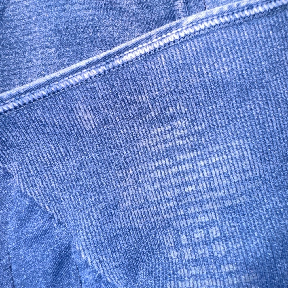 Blue Ribbed Women's Intimate Set - Picture 8 of 8
